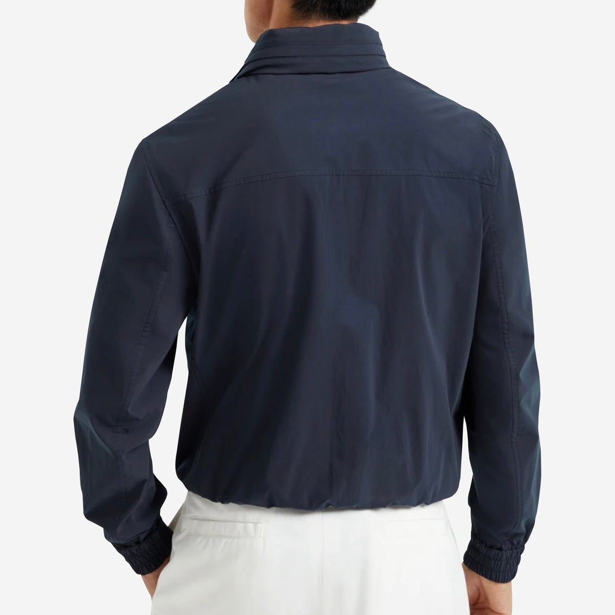 Brunello Cucinelli Water-Resistant Bonded Cotton Unlined Jacket