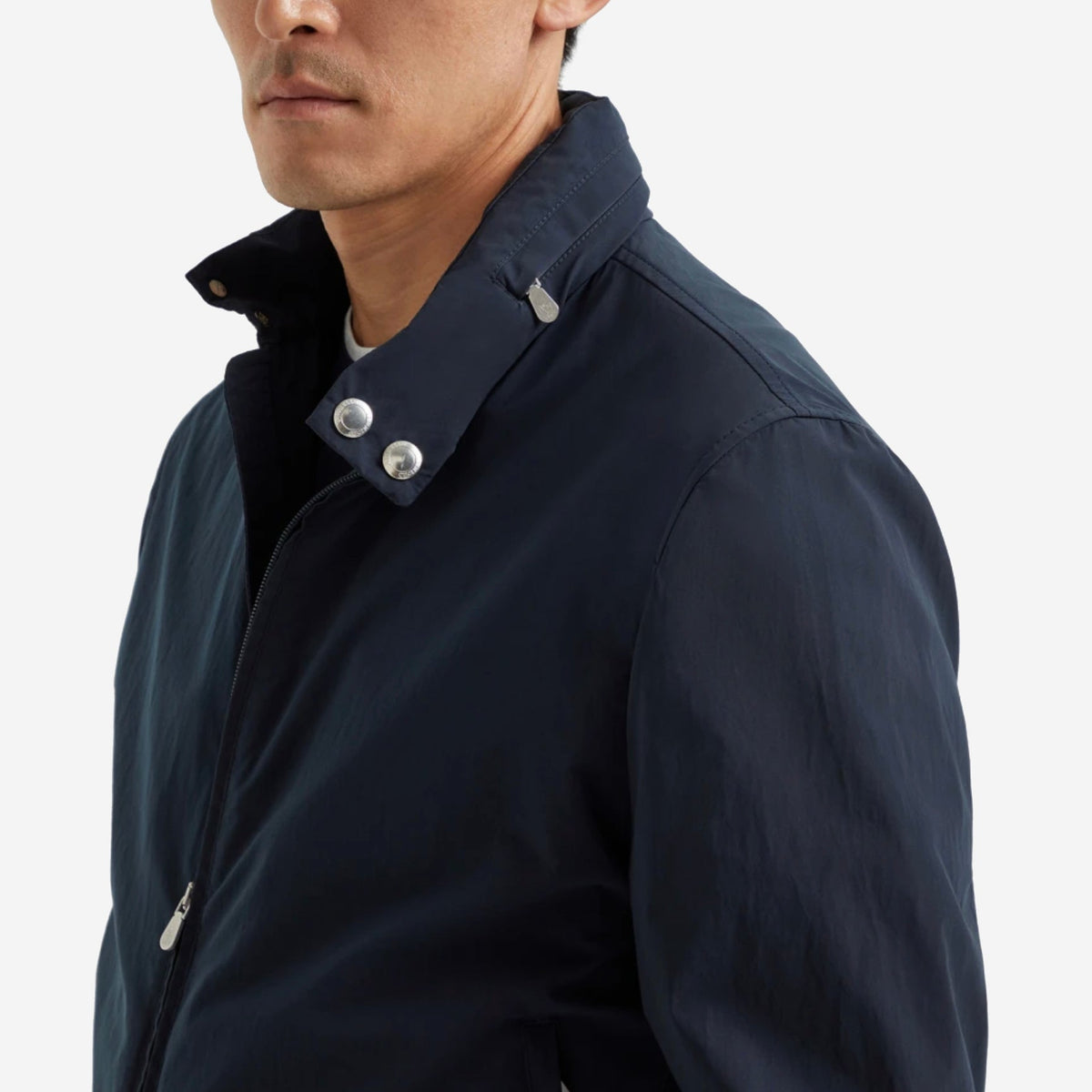Brunello Cucinelli Water-Resistant Bonded Cotton Unlined Jacket