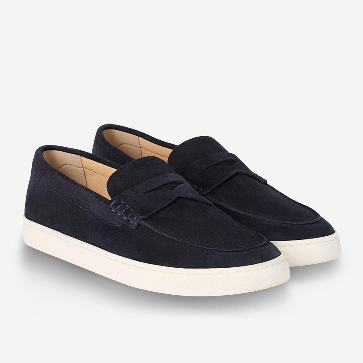 Brunello Cucinelli Suede Loafer Sneakers