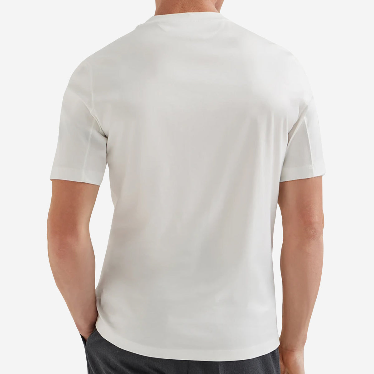 Brunello Cucinelli Logo Jersey T-Shirt