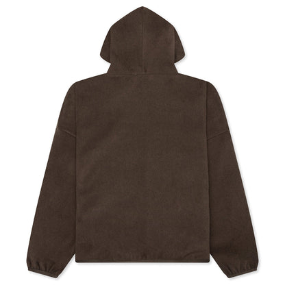 Brushed Hoodie - Brown