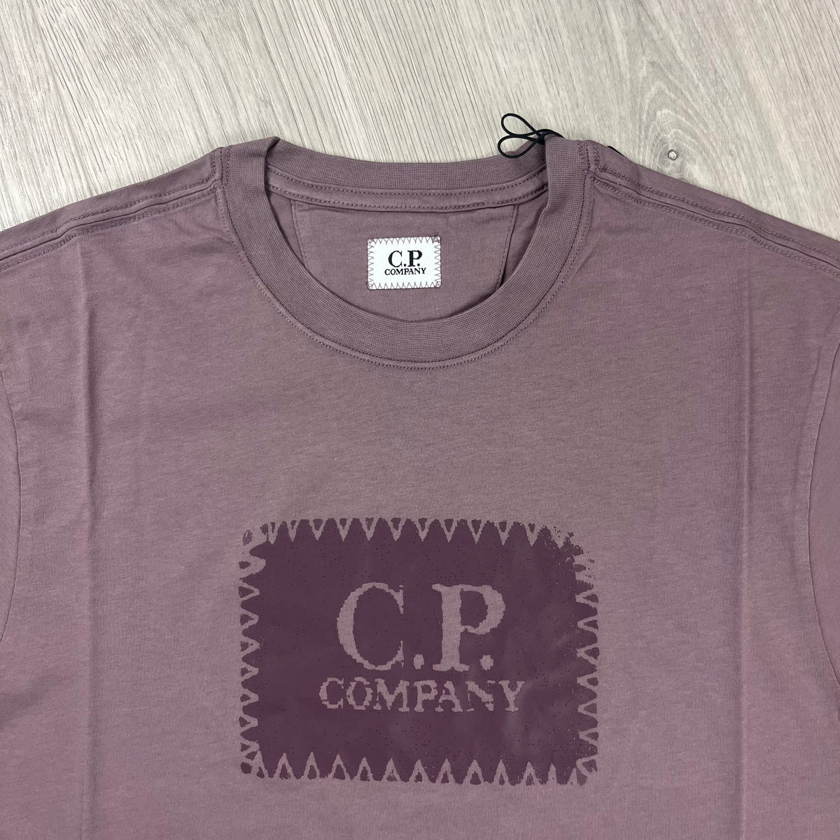 CP Company Stamp T-Shirt - Dove Castmark