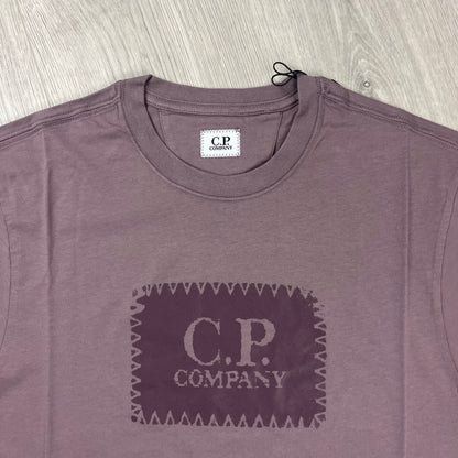 CP Company Stamp T-Shirt - Dove Castmark