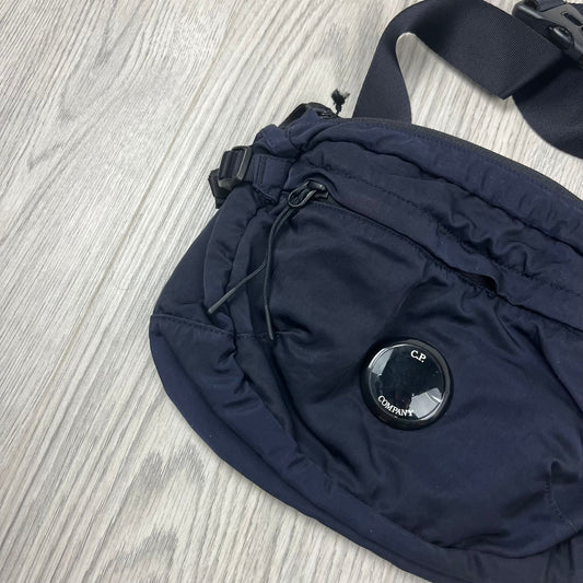 CP Company Zip Chrome Bag - Navy Castmark