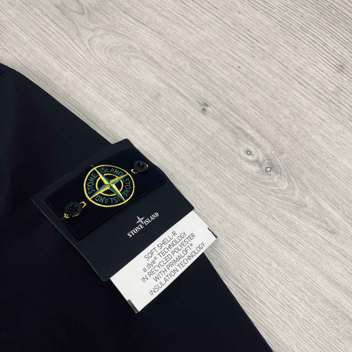 Stone Island PrimaLoft Jacket - Black Castmark