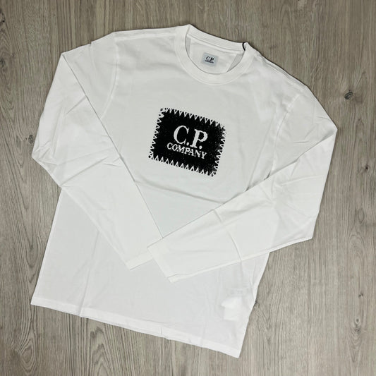 CP Company Stamp T-Shirt - White Castmark