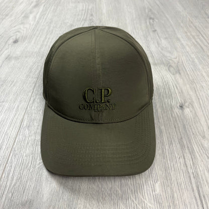 CP Company Baseball Cap - Ivy Green Castmark