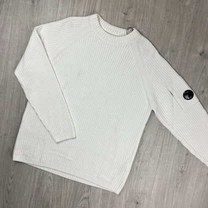 CP Company Chenille Sweatshirt - White Castmark