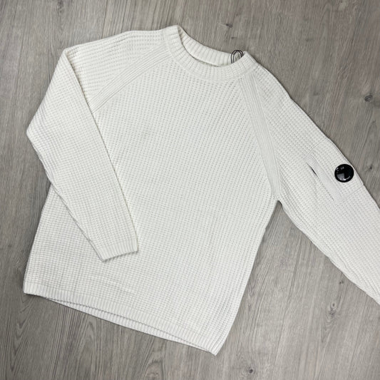 CP Company Chenille Sweatshirt - White Castmark