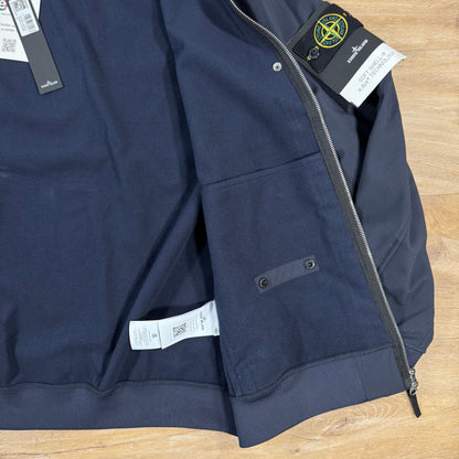 Stone Island Soft Shell-R Jacket in Navy Castmark