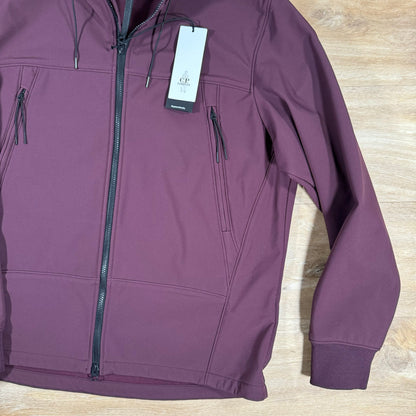 CP Company Shell-R Goggle Jacket in Potent Purple Castmark