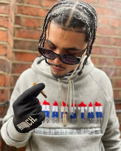 Trapstar Chenille Decoded 2.0 Revolution Tracksuit - Black/Grey