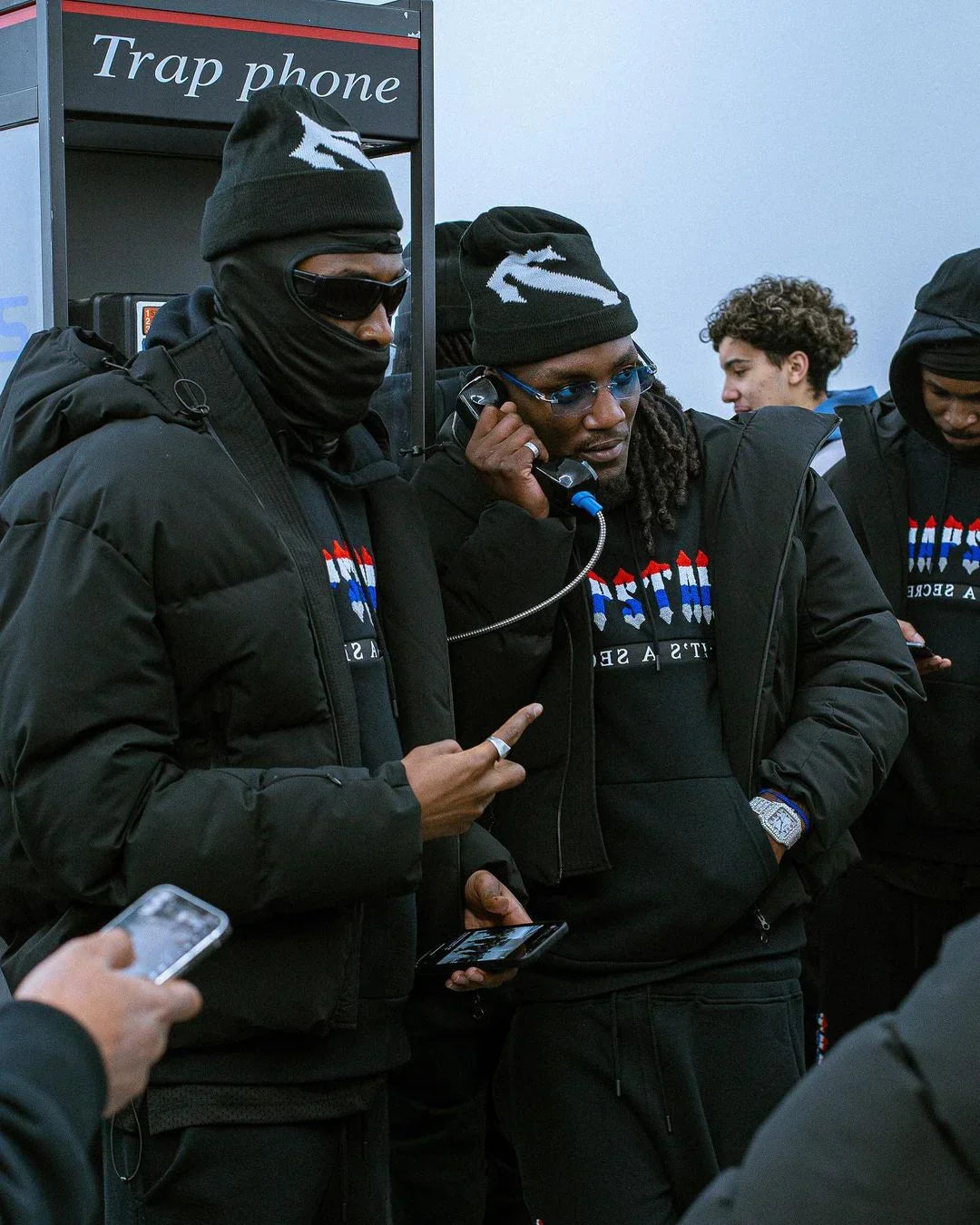 Trapstar Chenille Decoded 2.0 Revolution Tracksuit - Black/Grey