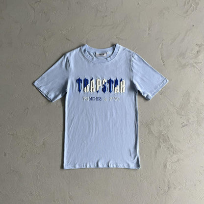 Trapstar Chenille Decoded Short Set - Blue