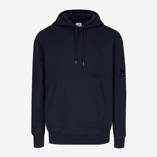 C.P. Company Diagonal Raised Fleece Lens Hoodie