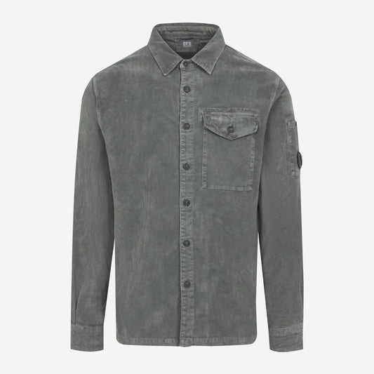 C.P. Company Corduroy Lens Longsleeve Button Shirt