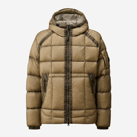 C.P. Company D.D. Shell Hooded Medium Down Jacket
