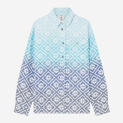 Casablanca Monogram Gradient Jacquard Shacket