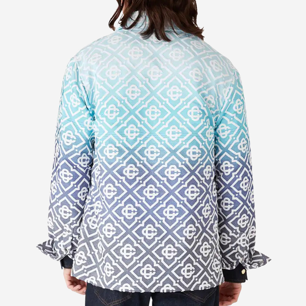 Casablanca Monogram Gradient Jacquard Shacket