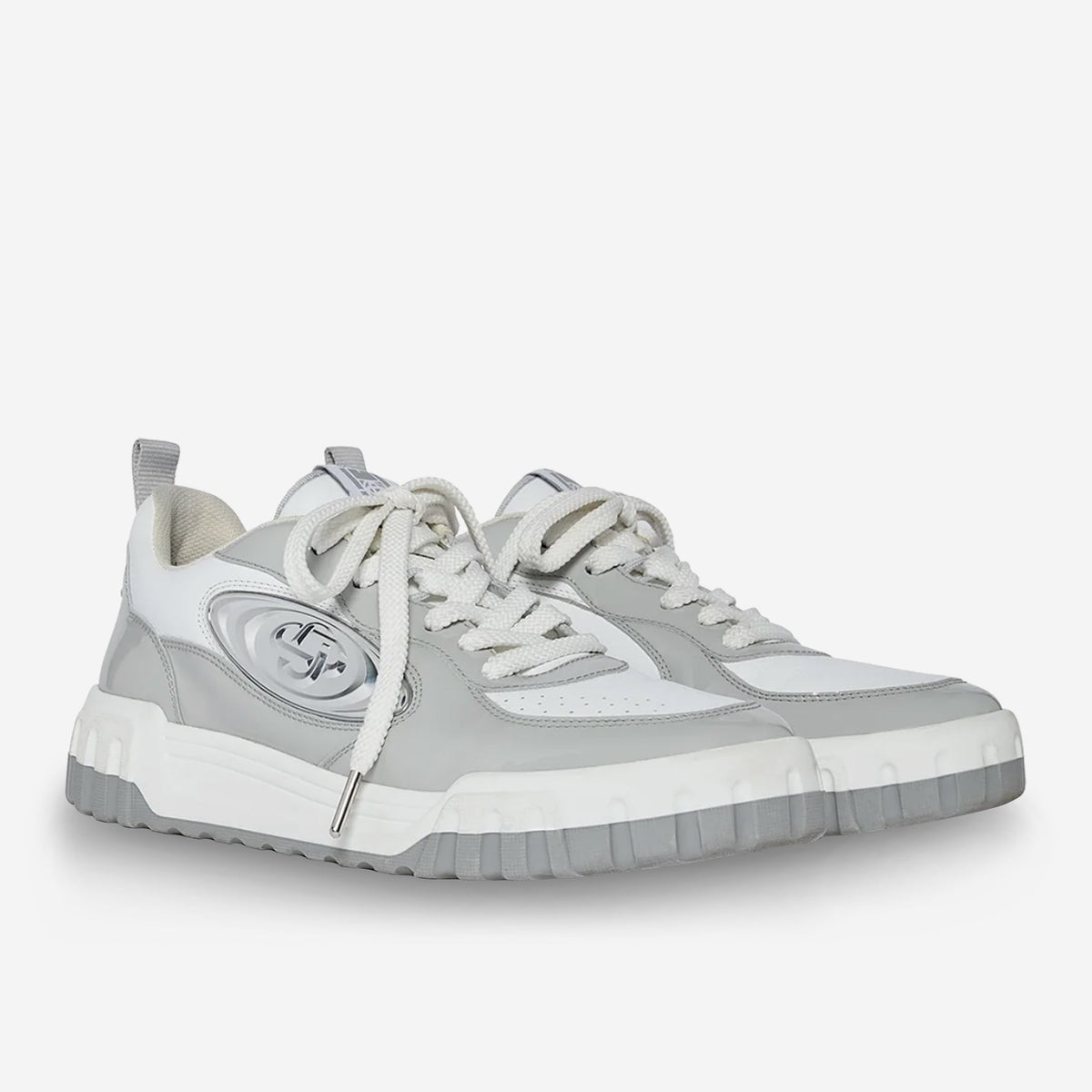 Casablanca Court Silver Sneakers