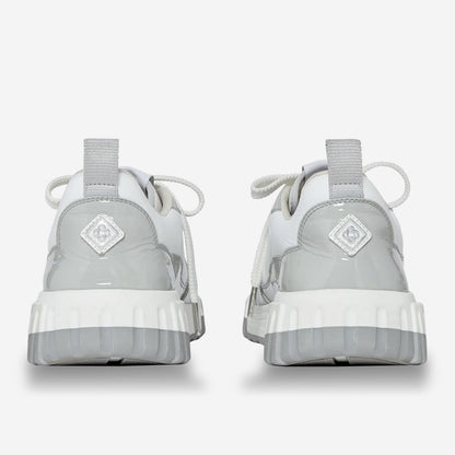 Casablanca Court Silver Sneakers
