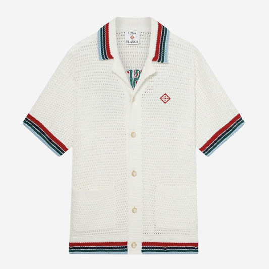 Casablanca Crochet Sporty Shirt