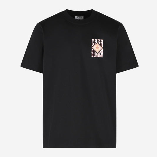 Casablanca Hermons Mirage Print T-Shirt