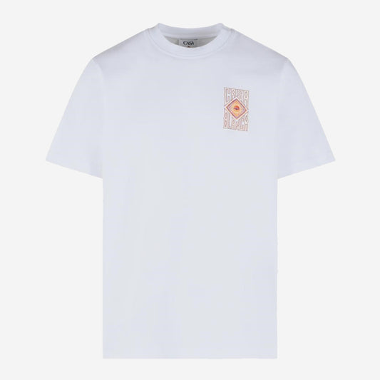 Casablanca Hermons Mirage Print T-Shirt