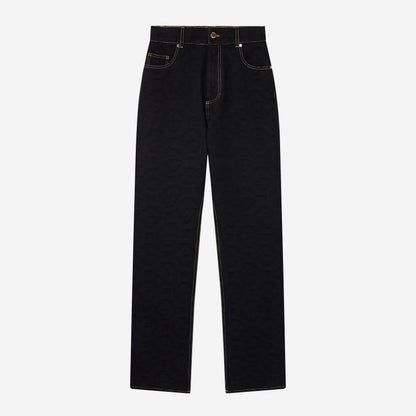 Casablanca Jacquard Denim Jeans