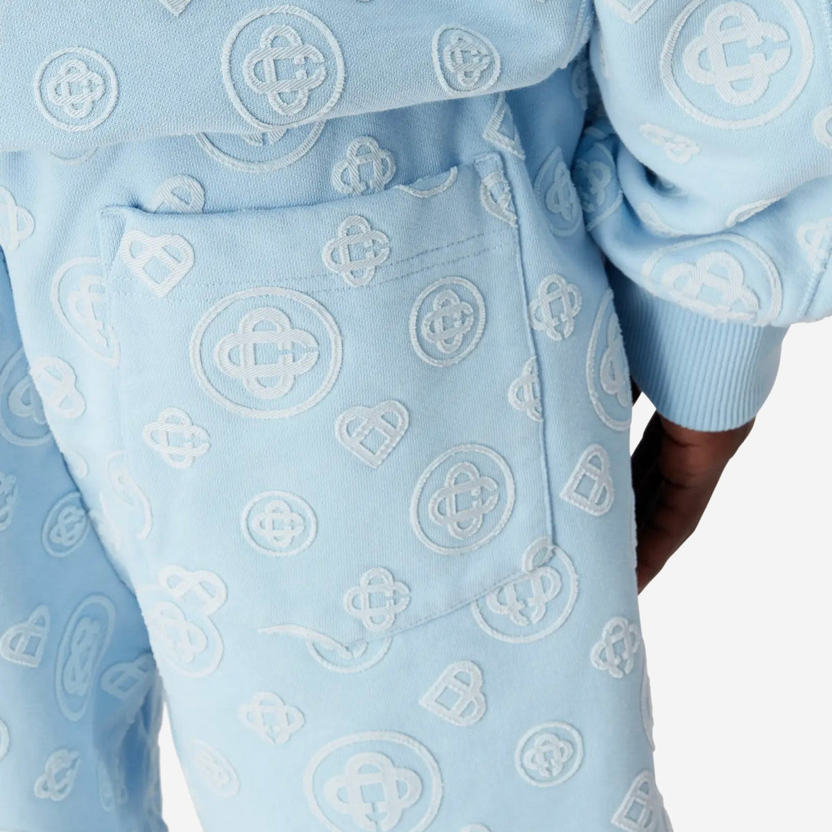 Casablanca Applique Monogram Sweatshorts