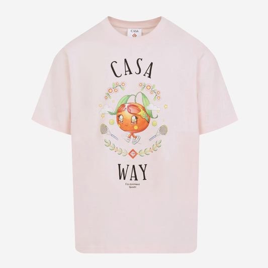 Casablanca Casa Way Mascot Orange T-Shirt