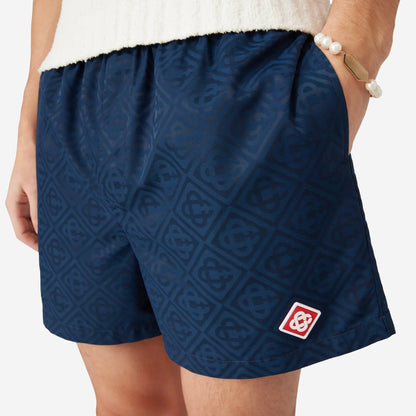 Casablanca Monogram Jacquard Swim Shorts