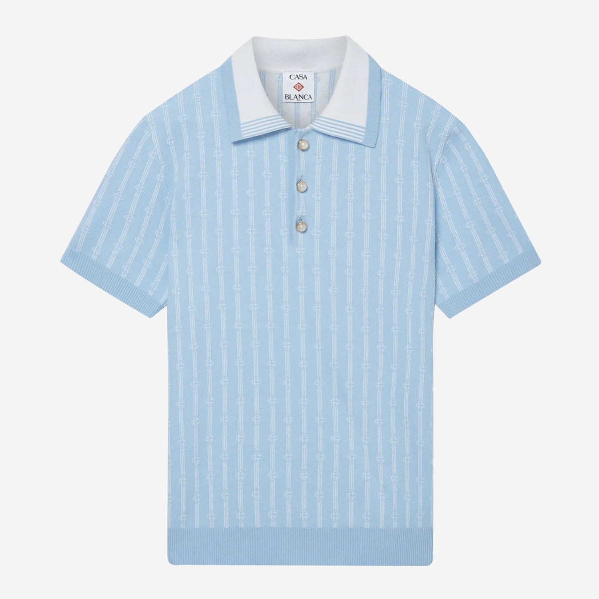 Casablanca Monogram Polo Shirt