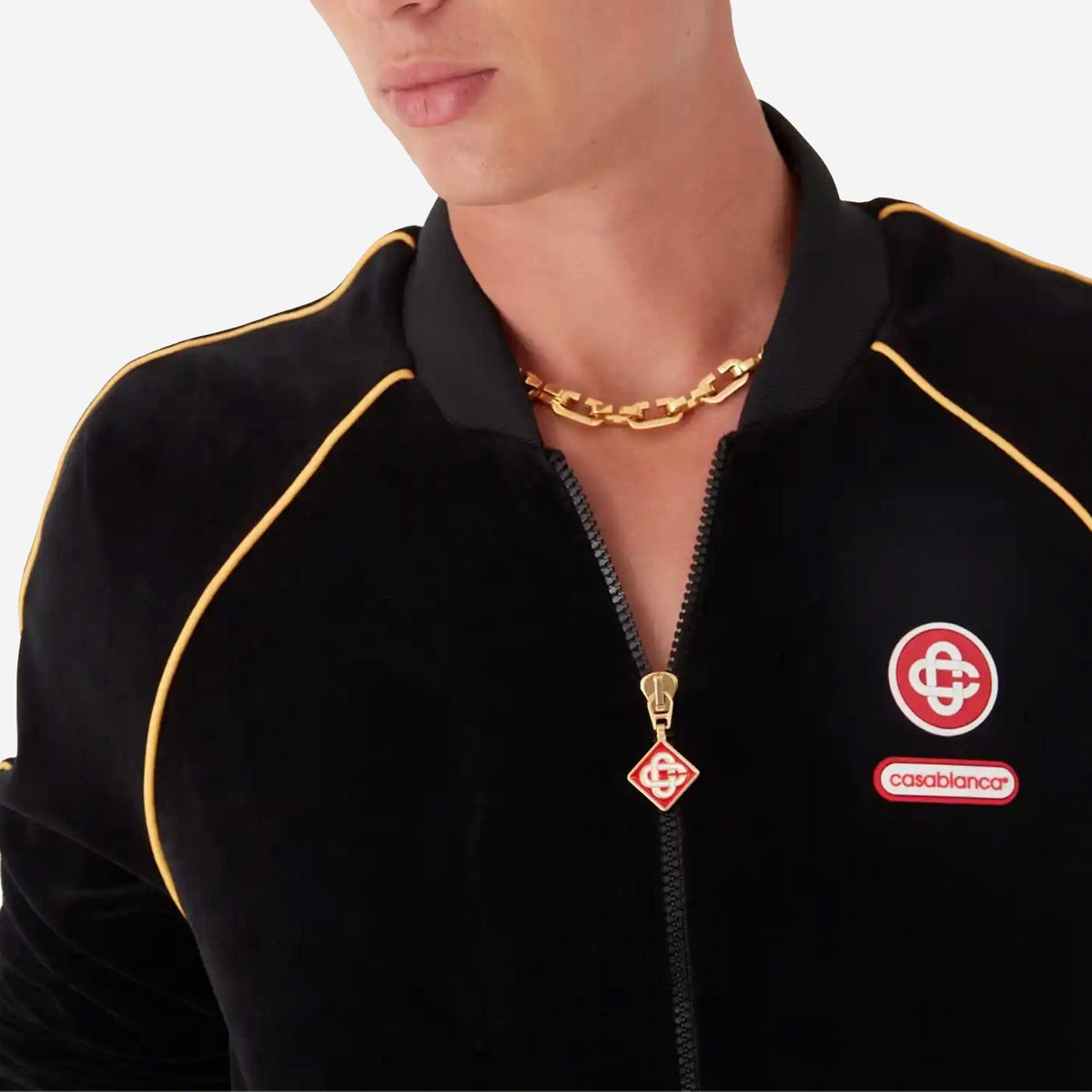 Casablanca Gradient Piping Velour Track Jacket