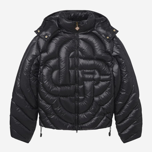 Casablanca Nylon Quilted Monogram Puffa Jacket
