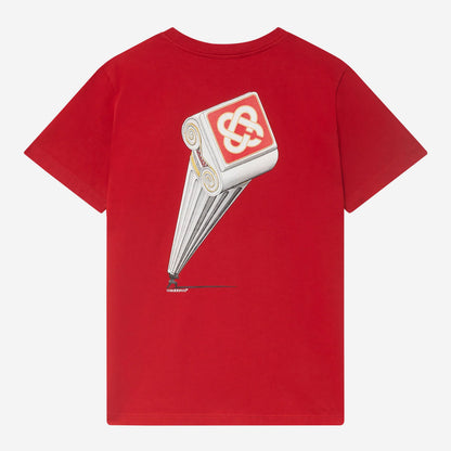 Casablanca Leaning Column T-Shirt