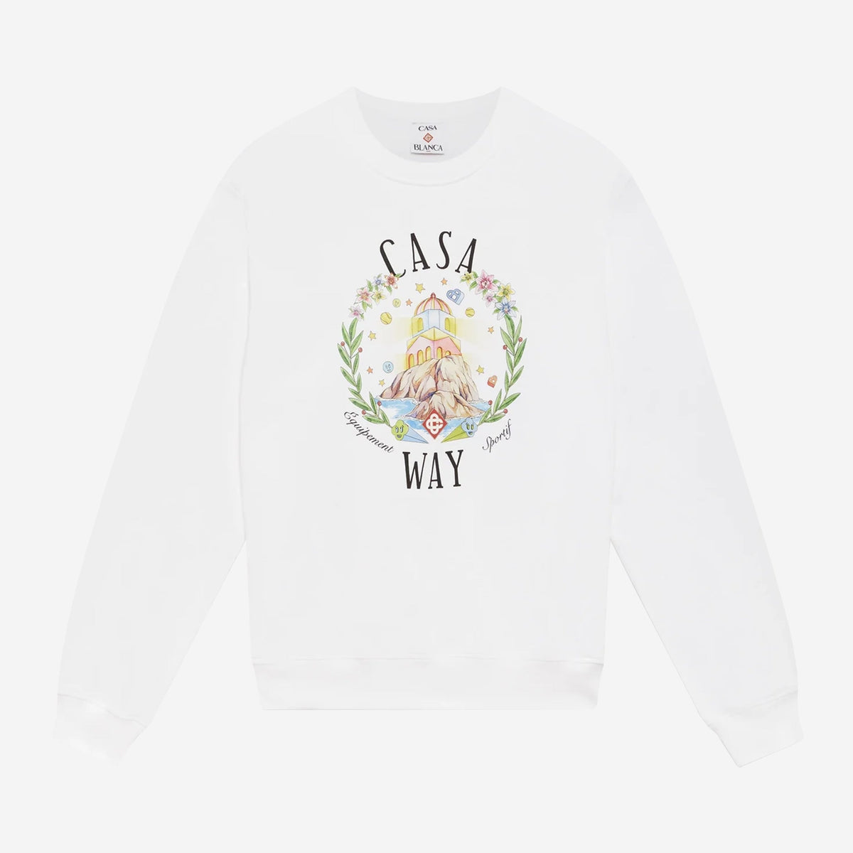 Casablanca Casa Way Crew Neck Sweatshirt