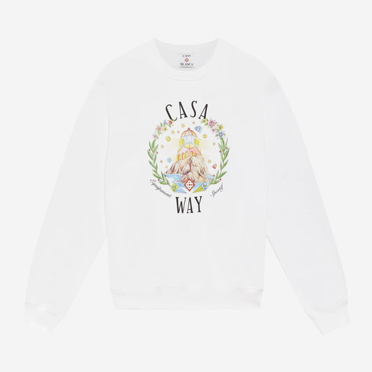 Casablanca Casa Way Crew Neck Sweatshirt