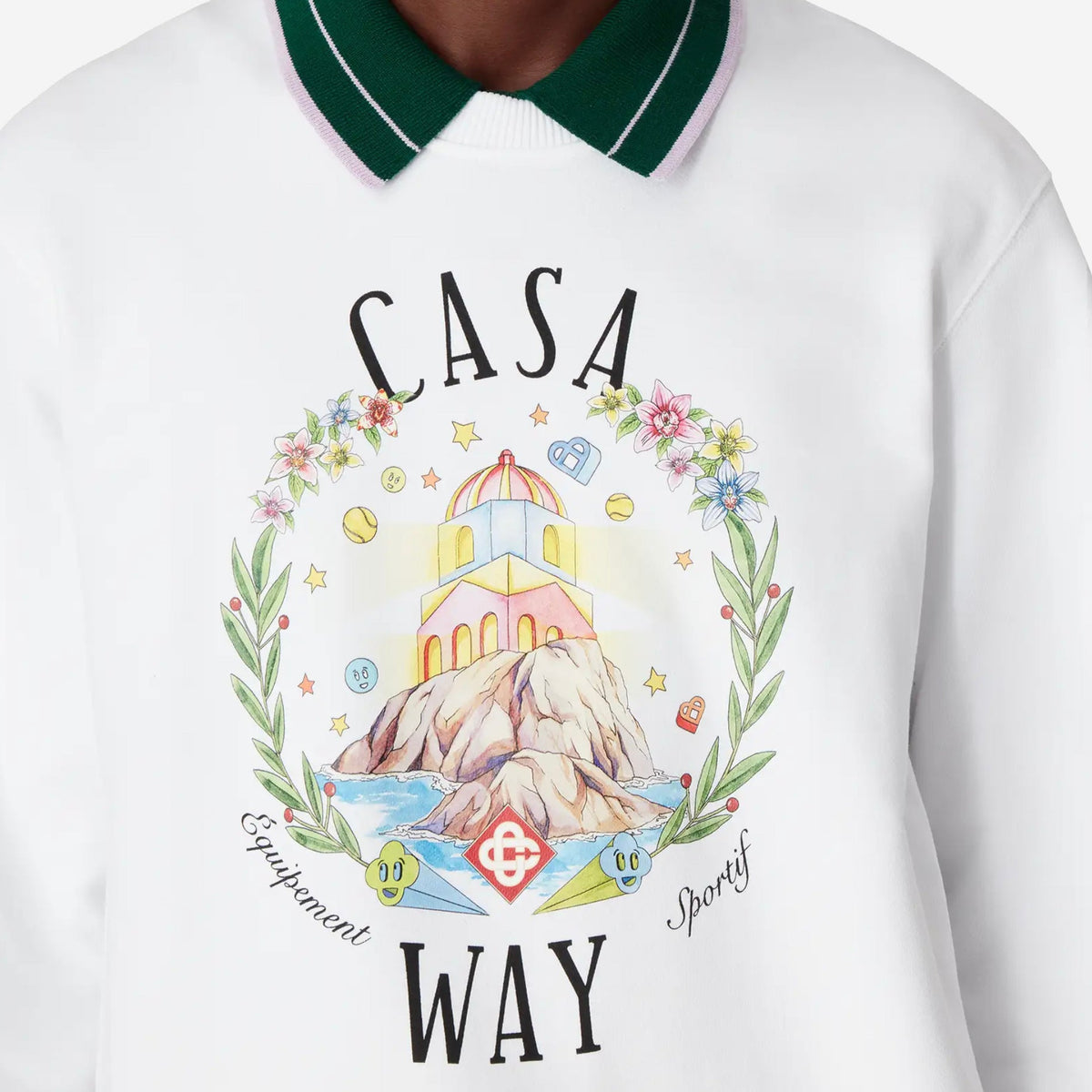 Casablanca Casa Way Crew Neck Sweatshirt