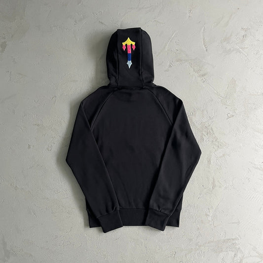 Trapstar Chenille Decoded 2.0 Tracksuit - Black/Rainbow