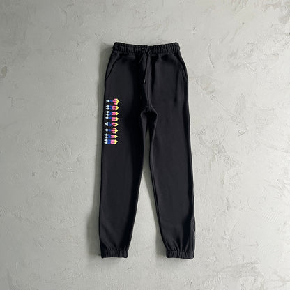 Trapstar Chenille Decoded 2.0 Tracksuit - Black/Rainbow