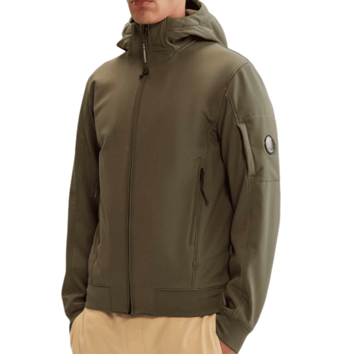 CP Company Shell Jacket - Ivy Green Castmark