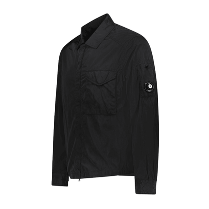 CP Company Chrome Overshirt - Black Castmark