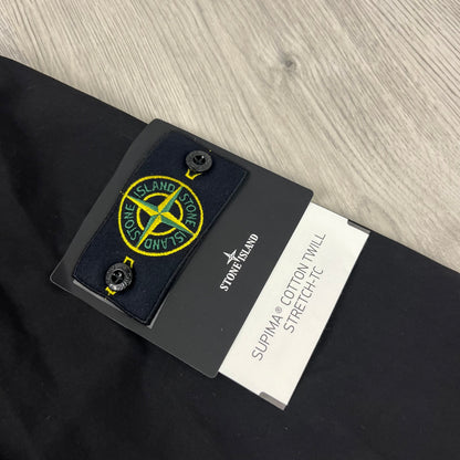 Stone Island Supima Jacket - Black Castmark