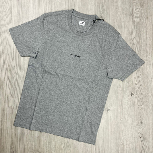 CP Company Printed T-Shirt - Grey Castmark