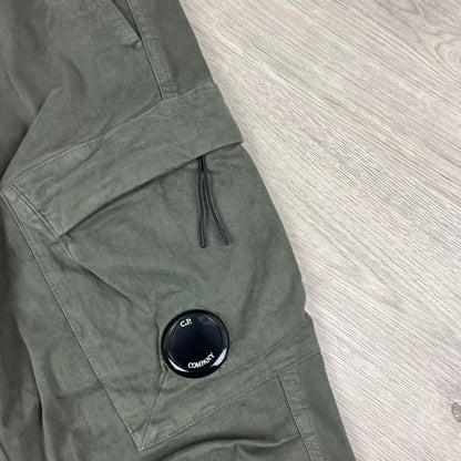 CP Company Cargo Trousers - Grape Leaf Castmark