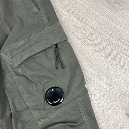 CP Company Cargo Trousers - Grape Leaf Castmark