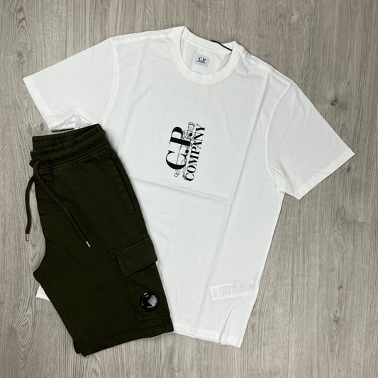 CP Company Set - White/Ivy Castmark