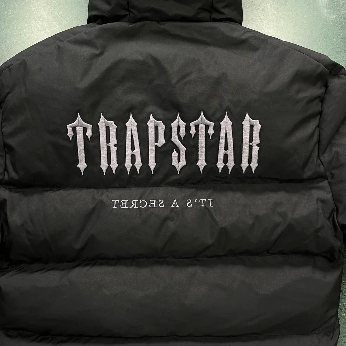 Trapstar Decoded Hooded Puffer 2.0 Jacket - Black