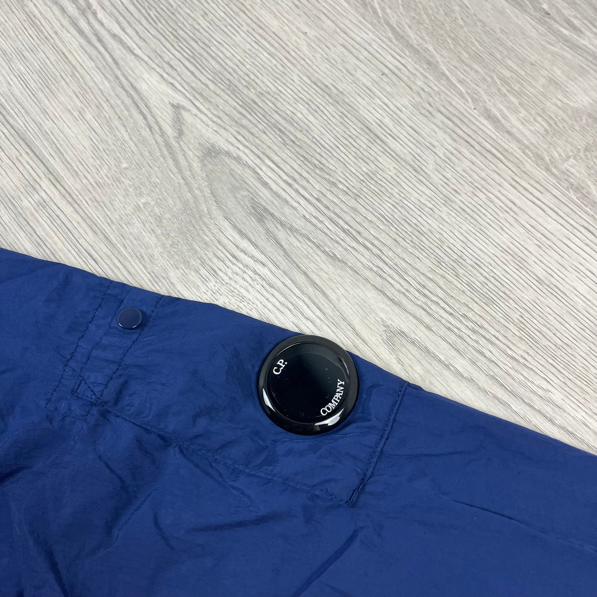 CP Company Chrome Overshirt - Estate Blue Castmark